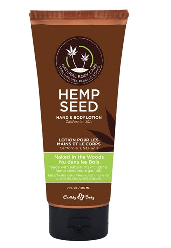 "Hemp Seed Hand and Body Lotion - 7 Fl. Oz. - Naked in the Woods EB-HSV022T"