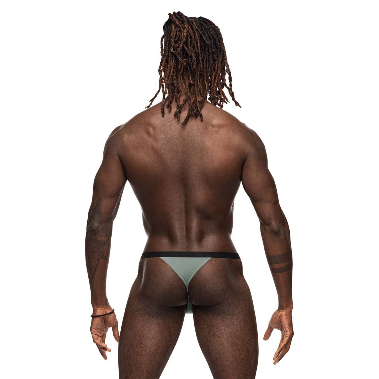 Magnificence Micro v-Thong - X-Large - Jade