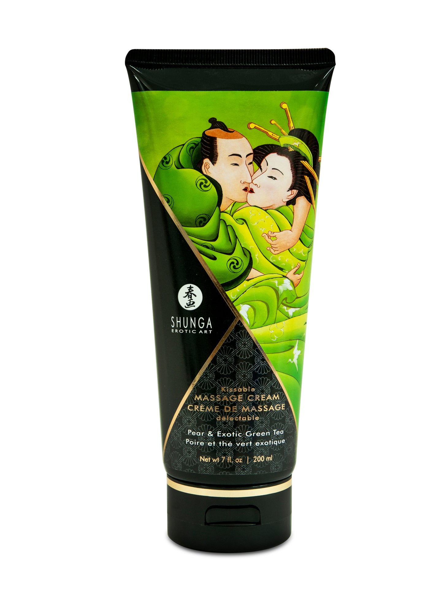 "Kissable Massage Cream - Pear & Exotic Green Tea - 7 Fl. Oz. / 200 ml SHU4111"