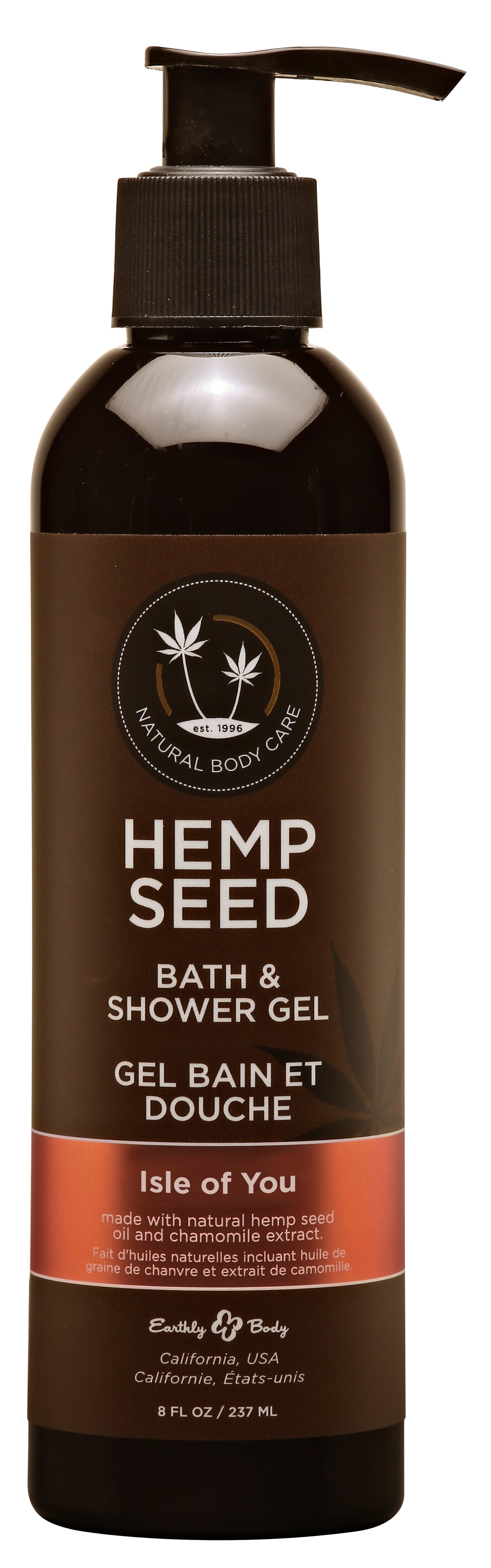 "Hemp Seed Bath and Shower Gel Isle of You - 8 Oz./ 237ml EB-SG052"