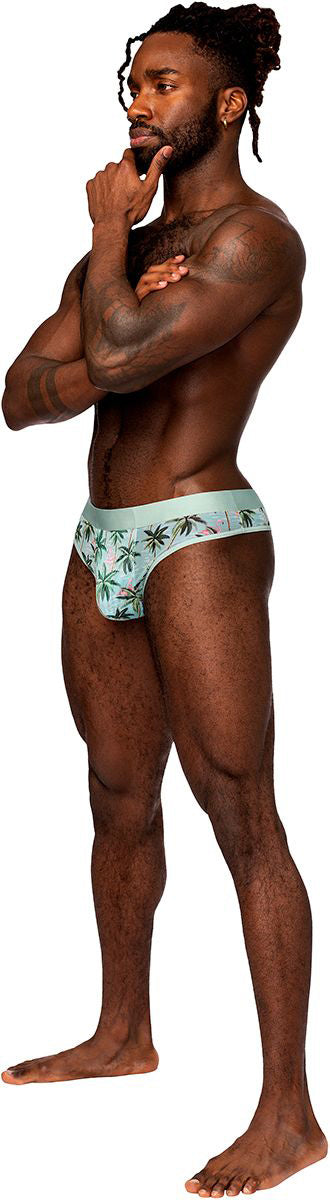 "Sheer Print - Sheer Thong - Small/medium - Flamingo MP-SMS012FLSM"