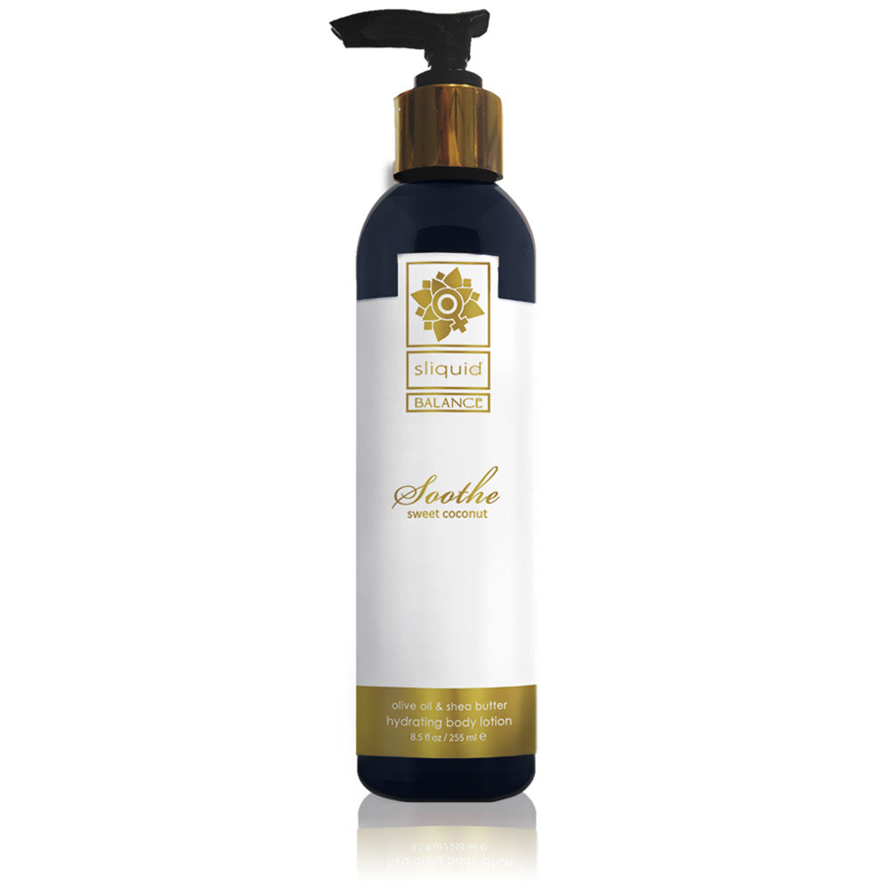 "Balance Soothe Body Lotion - Sweet Coconut - 8.5 Fl Oz / 255 ml SLIQ-075"