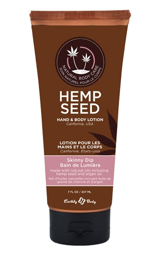 "Hemp Seed Hand and Body Lotion - 7 Fl. Oz. - Skinny Dip EB-HSV021T"
