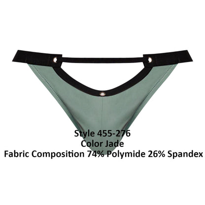 Magnificence Micro v-Thong -  X-Large - Jade