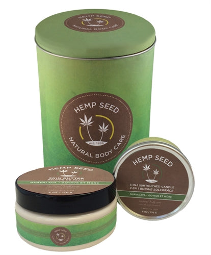 "Hemp Seed Holiday Tin - Guavalava EB-HSHT068"