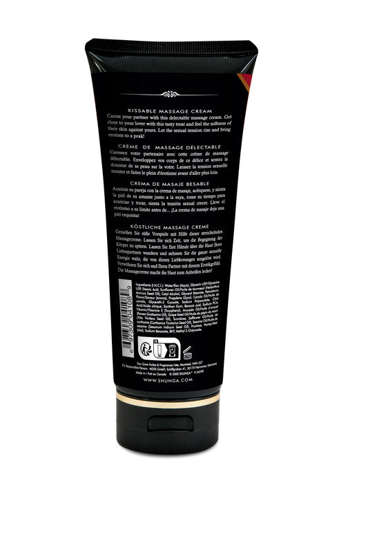 Kissable Massage Cream - Sparkling Strawberry Wine - 7 Fl. Oz. / 200 ml