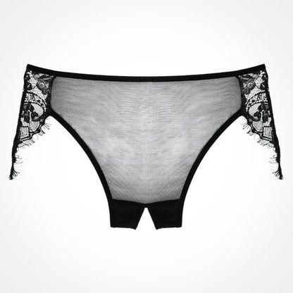 Adore Lavish & Lace Panty - One Size - Black