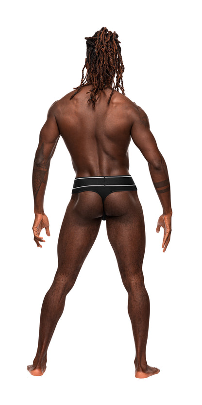 Modal Rib Bong Thong - Small - Black