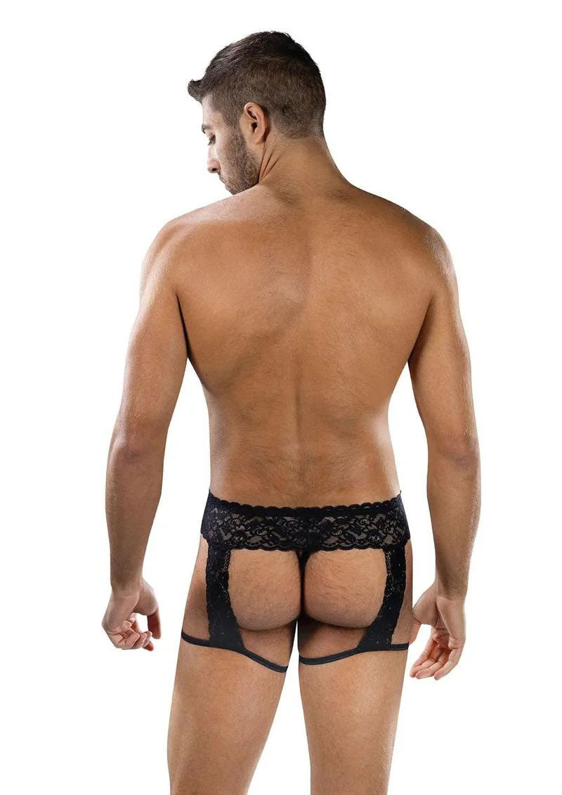 Midnight Stride Garters - Os - Black
