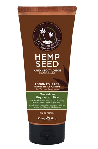 "Hemp Seed Hand and Body Lotion - 7 Fl. Oz. - Guavalava EB-HSV068T"