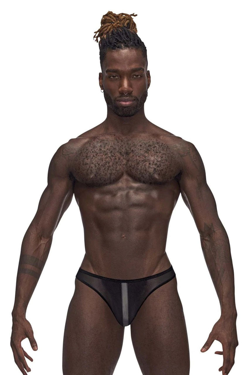 "Landing Strip Bikini Brief - Medium - Black MP-480271BKMD"
