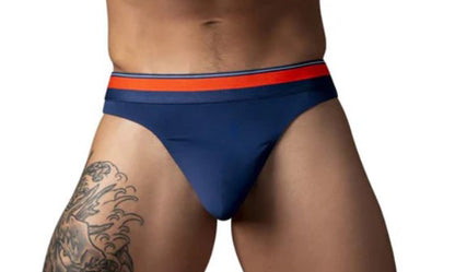 "Soo Cumfy Thong Small Medium Navy MP-412299NVSM"
