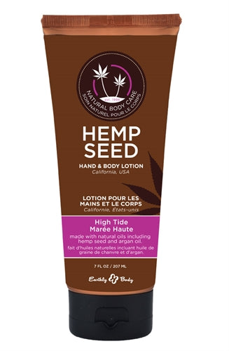 "Hemp Seed Hand and Body Lotion - 7 Fl. Oz. - High Tide EB-HSV053T"
