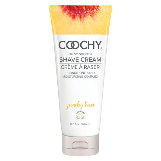 "Coochy Oh So Smooth Shave Cream - Peachy Keen 12.5 Fl Oz 370ml COO1014-12"