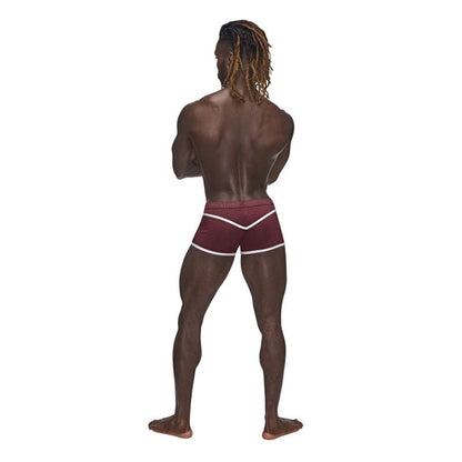 Sport Mesh Sport Short - Large - Burgundy