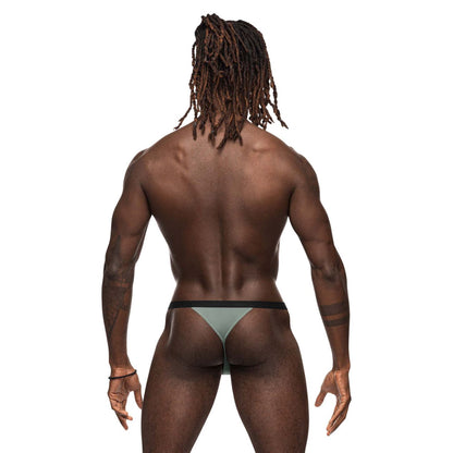 Magnificence Micro v-Thong -  X-Large - Jade