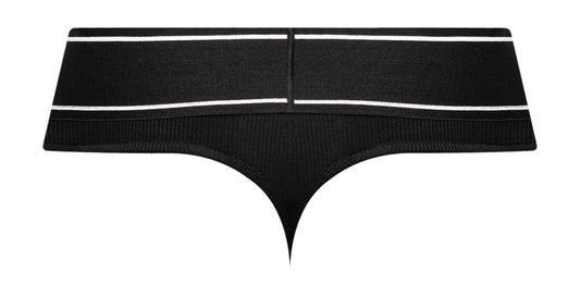 Modal Rib Bong Thong - Small - Black