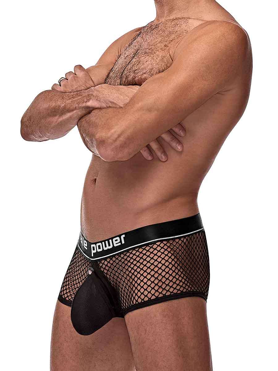 Cock Pit Net Mini Cock Ring Short - Extra Large -  Black