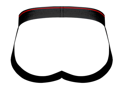 Retro Sport Panel Jock - S/ M - Black/ Red