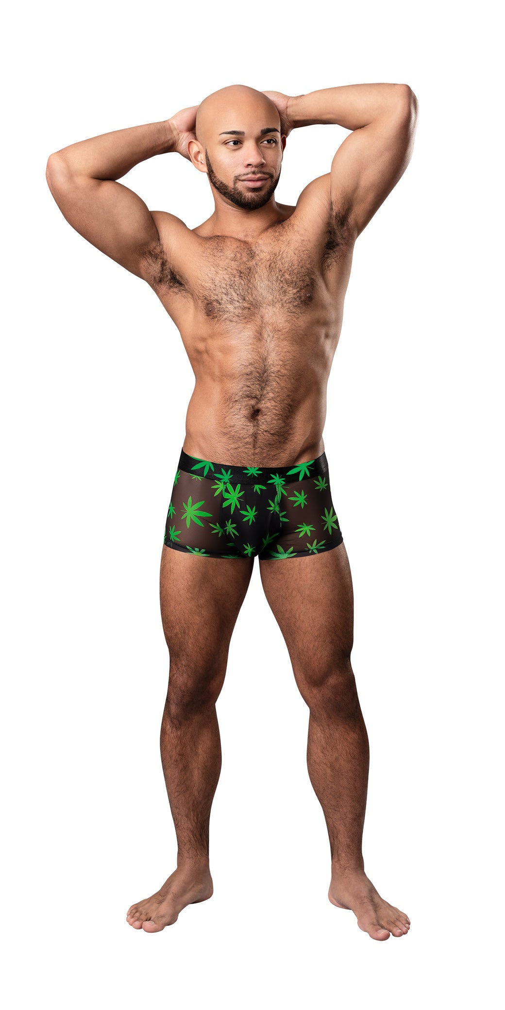 "Hazy Dayz - Pouch Short - Small - Pot Leaf MP-145294PLSM"