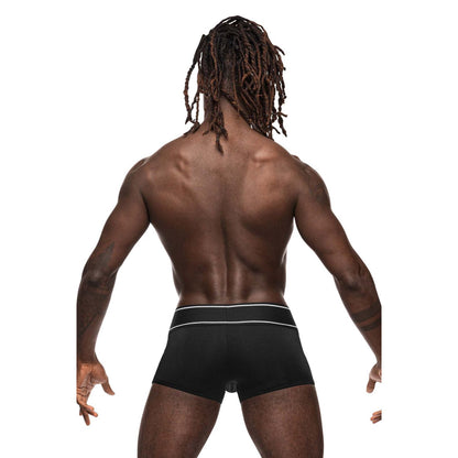 Modal Rib Pouch Short - Small - Black