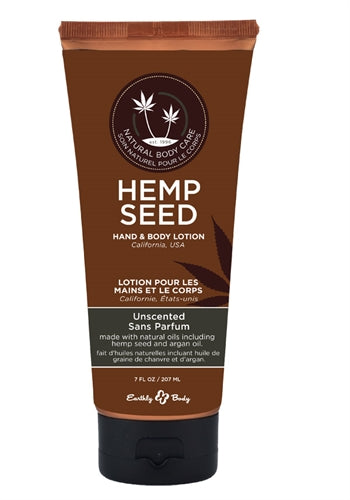 "Hemp Seed Hand and Body Lotion - 7 Fl. Oz. - Unscented EB-HSV008T"