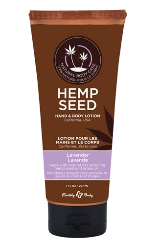 "Hemp Seed Hand and Body Lotion - 7 Fl. Oz. - Lavender EB-HSV017T"