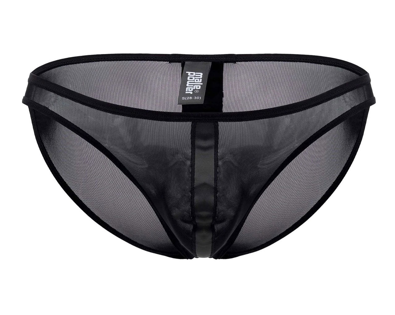 Landing Strip Bikini Brief - Large - Black