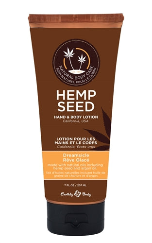"Hemp Seed Hand & Body Lotion - 7 Fl. Oz. - Dreamsicle EB-HSV006T"