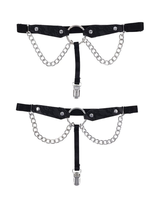 "Chain Lace Garters SS10110"