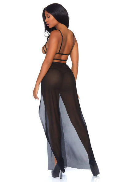 Maxi Dress Set - Black - M/l