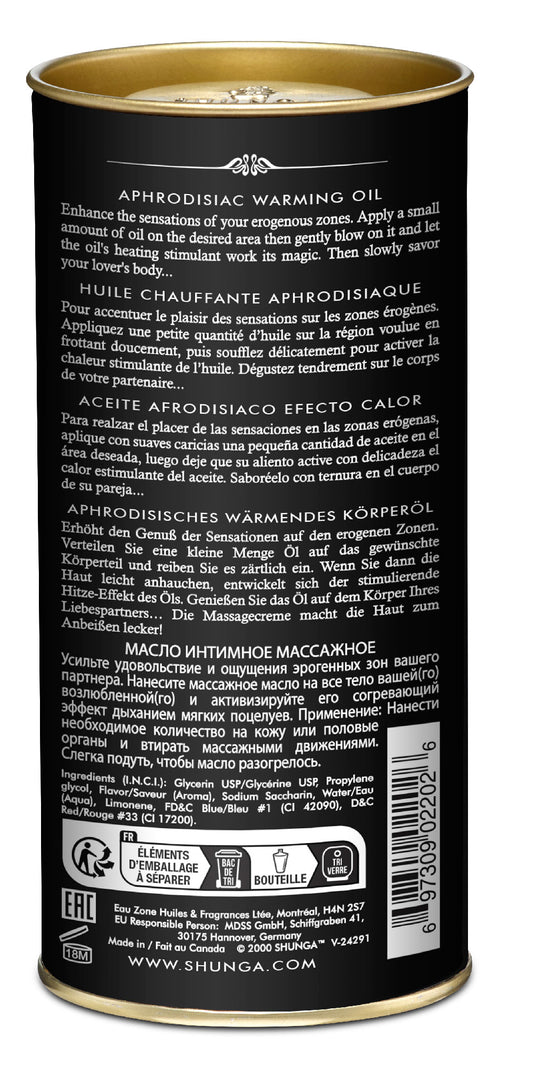Aphrodisiac Warming Oil - Exotic Fruits