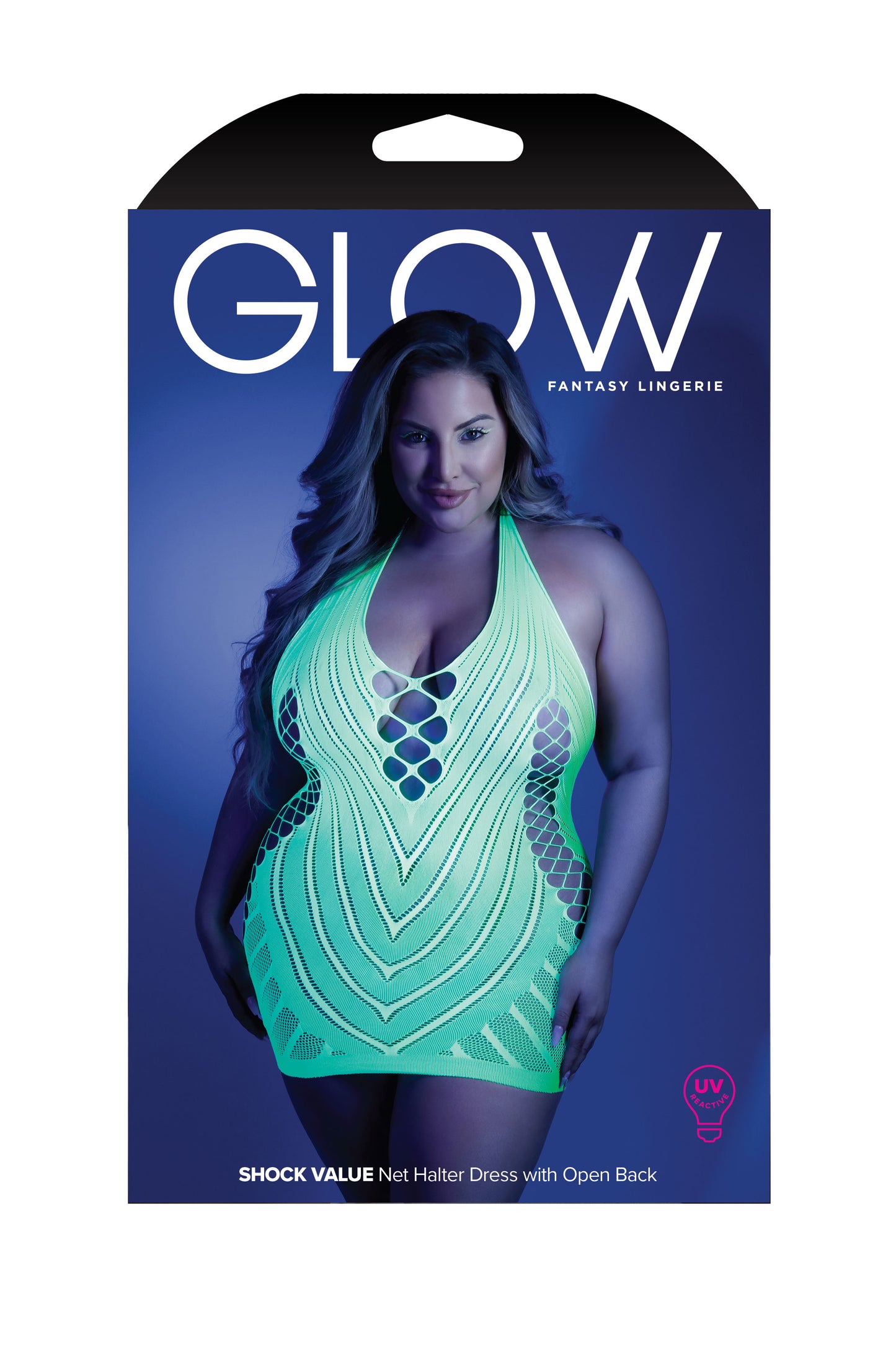 Shock Value Halter Dress - Queen - Neon Green