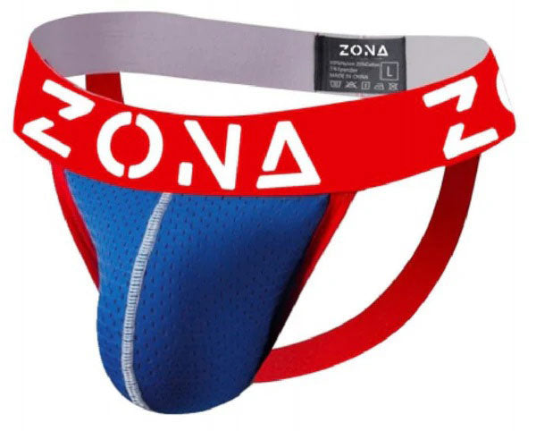 "Blue Rush Jockstrap - Medium HS006D-M"