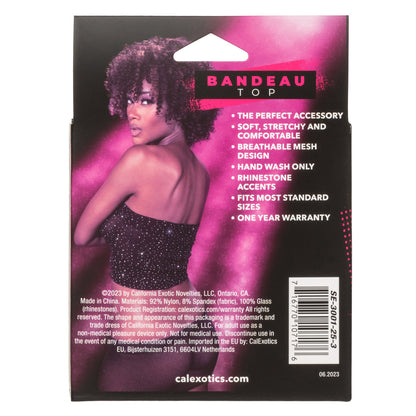 Radiance Bandeau Top - Black