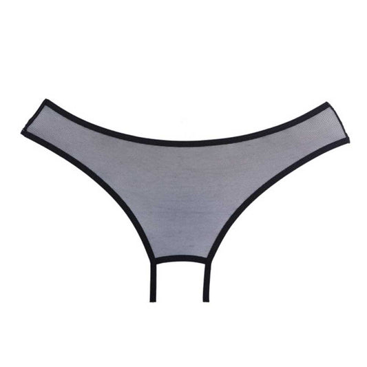 Adore Sheer Teaz Panty - One Size - Black