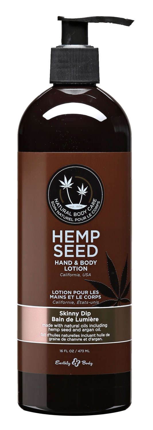 "Hemp Seed Hand and Body Lotion - 16 Fl. Oz. - Skinny Dip EB-HSV221"