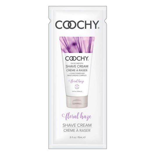 Coochy Shave Cream - Floral Haze - 15 ml Foils 24 Count Display