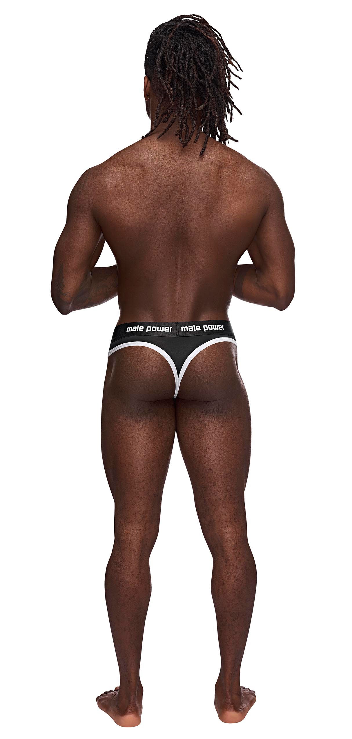 The Helmet Thong - Small/ Medium - Black